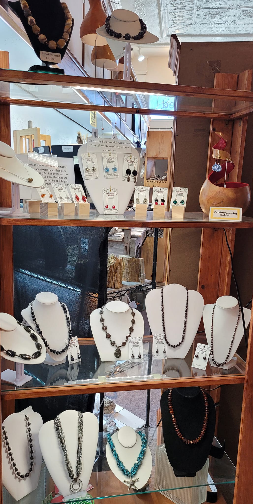 jewelry from local artists