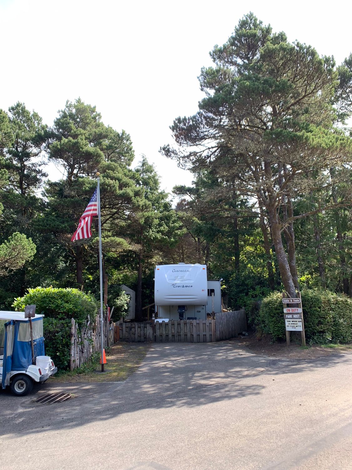 Harbor Vista Campground RV Florence Oregon