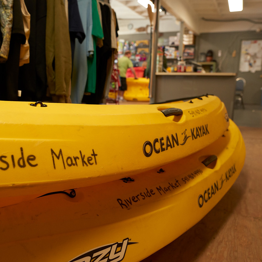 RIverside Market Kayaks Brookings Oregon