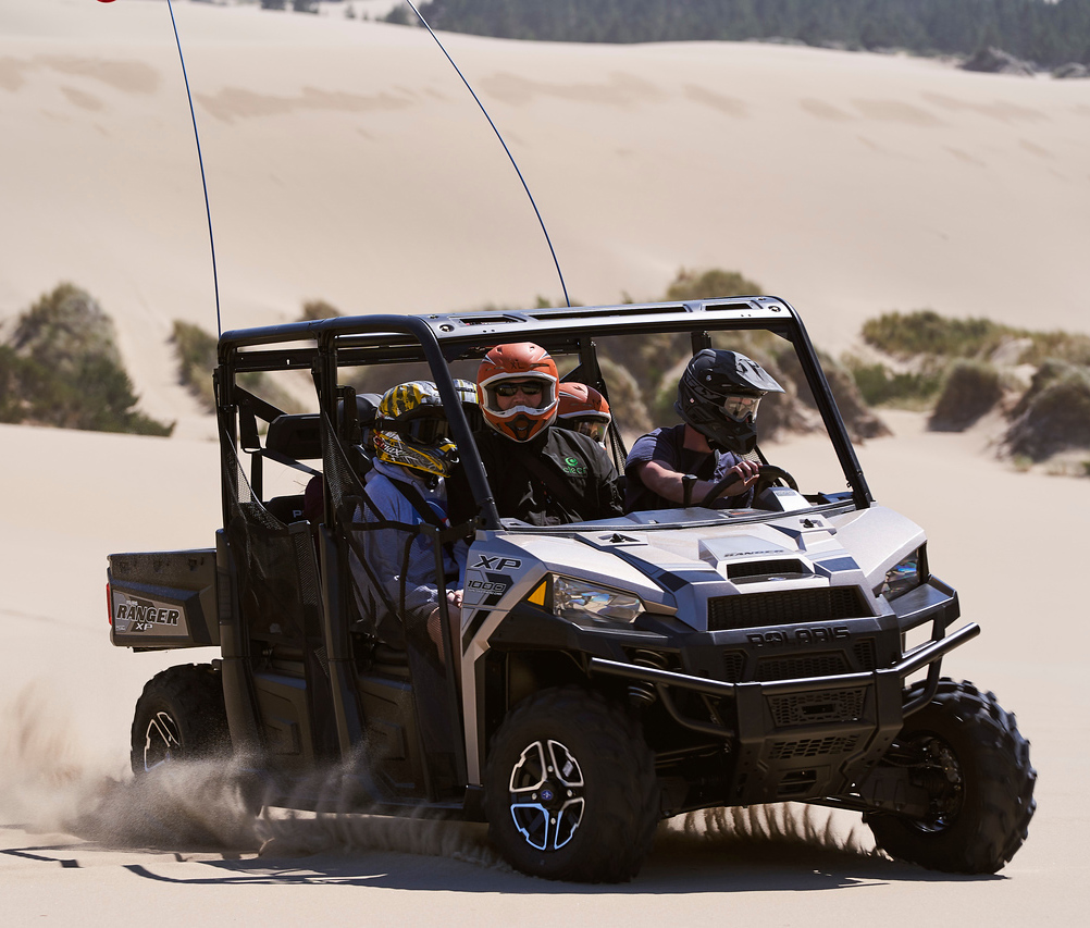 Riding the Dunes with Spinreel Dune Buggy & ATV North Bend Oregon