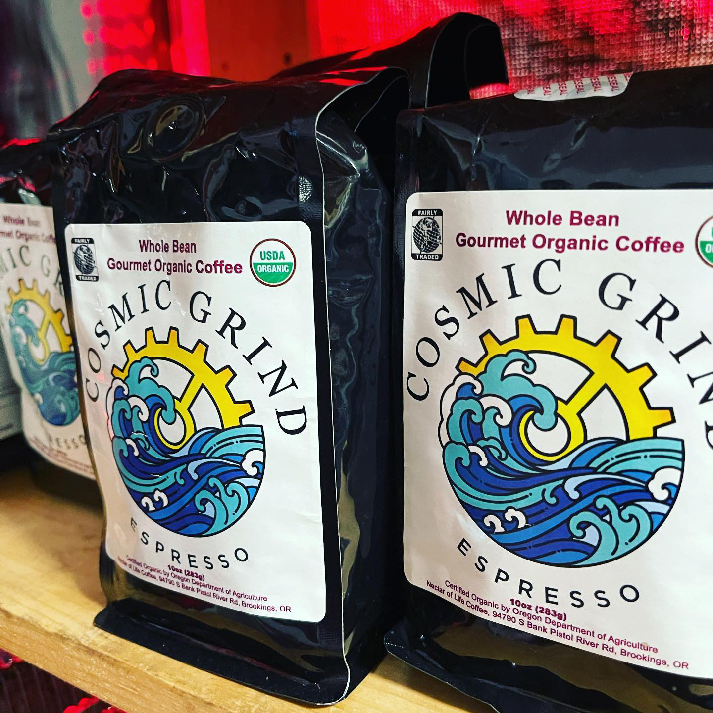 Cosmic Grind Coffee Brookings Oregon