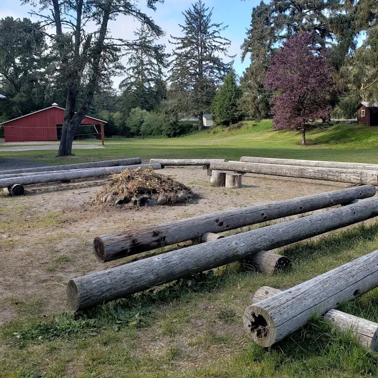 Camp Kiwanilong fire gathering area