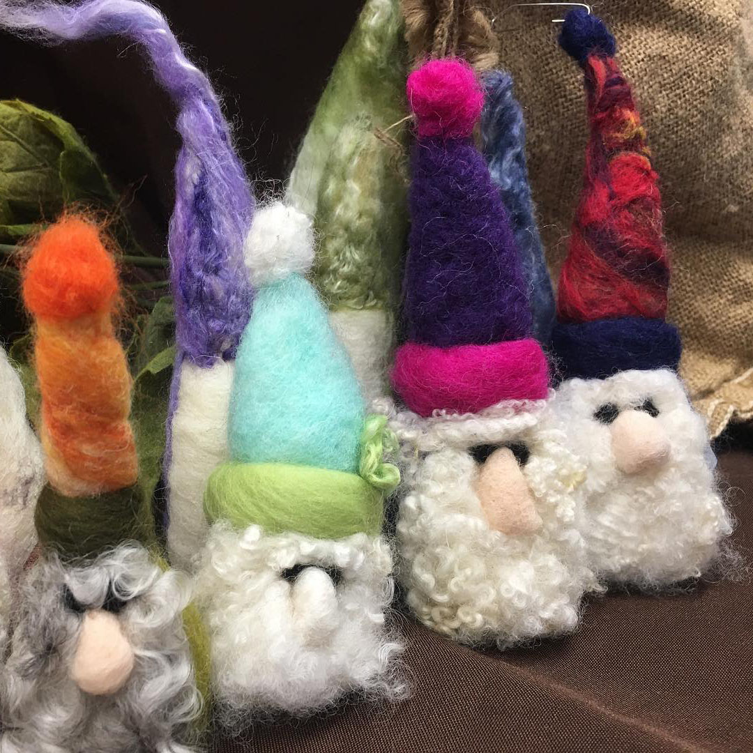 The Wool Company Felt Gnomes Bandon Oregon