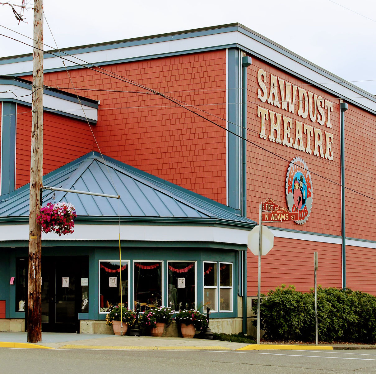 Sawdust Theater Exterior Coquille Oregon