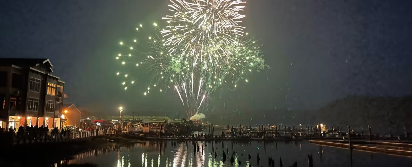 fourth of july fireworks oregon coast