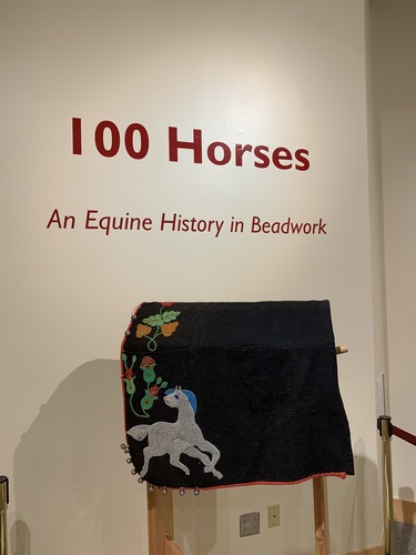 100 Horses An Equine History in Beadwork