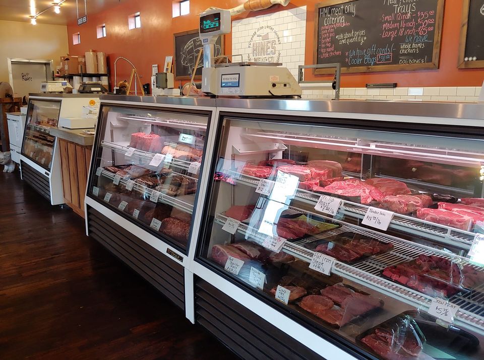 Hine Meat Co. Display