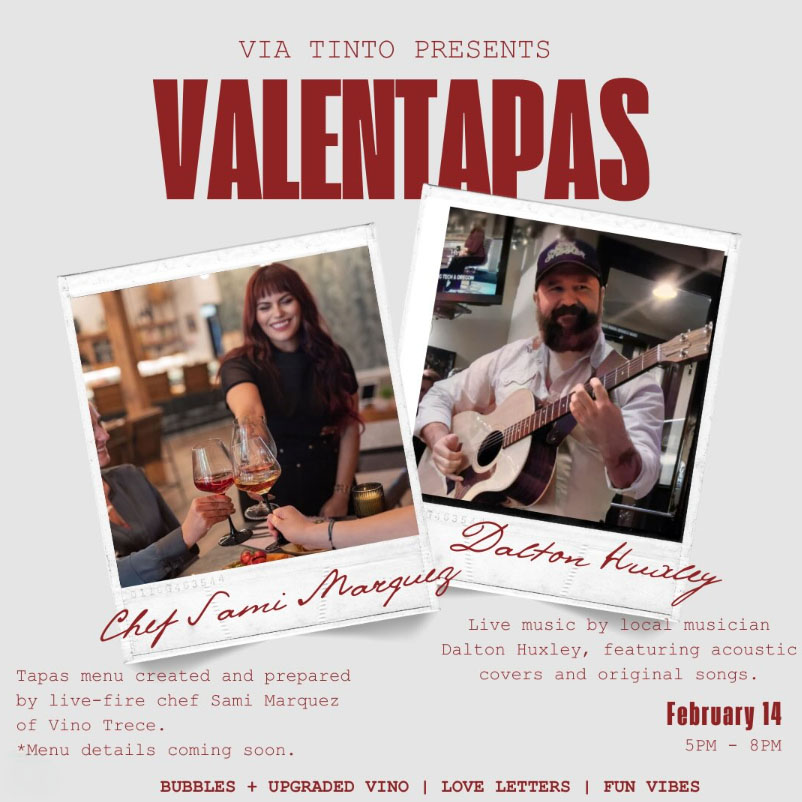 Via Tinto presents VALENTAPAS