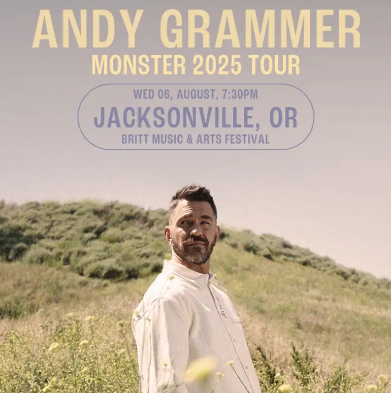 Andy Grammer Concert Flyer