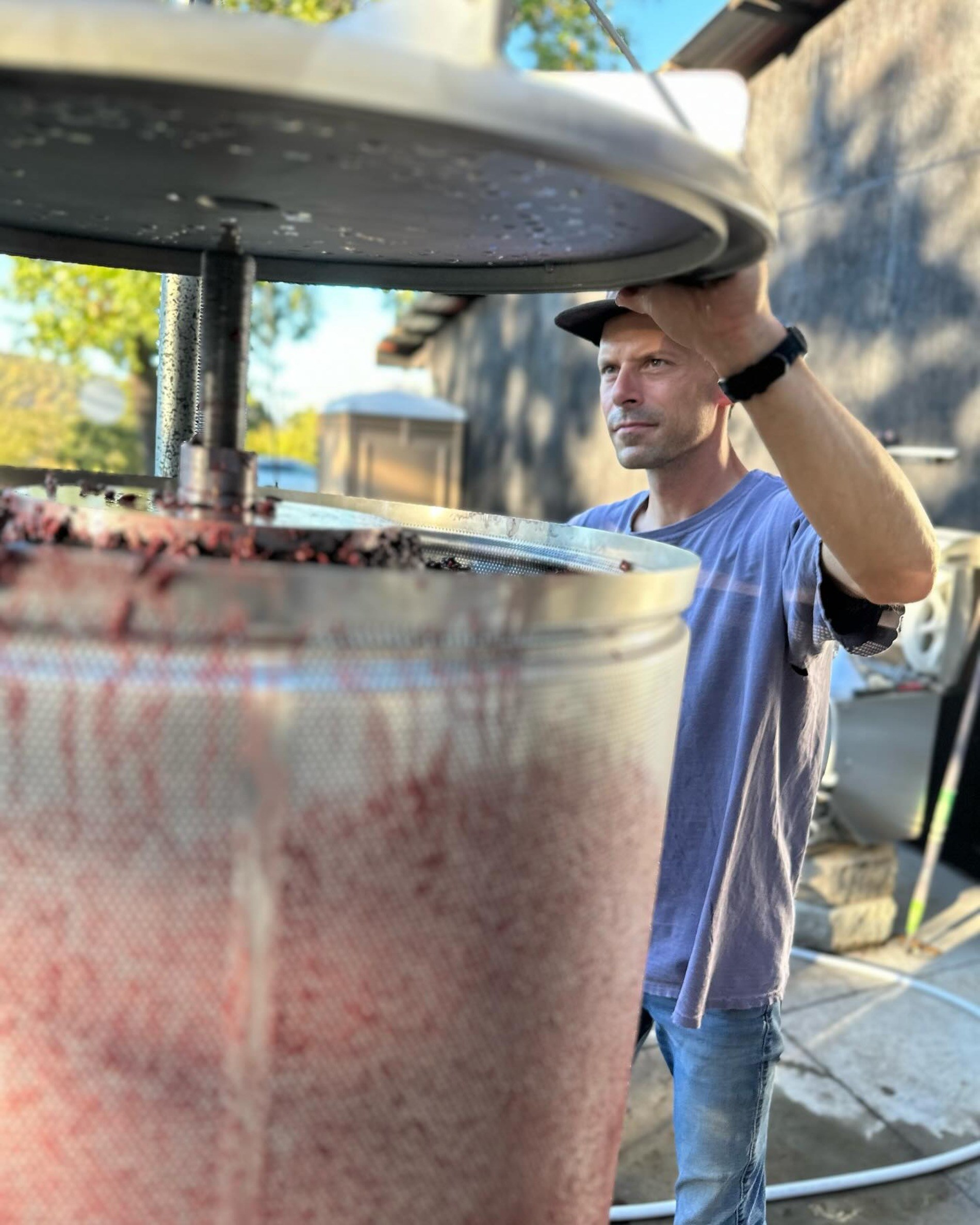 Wine being made at Punch House Winery