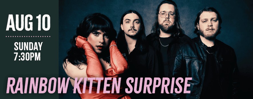 Rainbow Kitten Surprise Event Photo