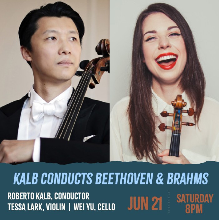 kalb conducts concert flyer