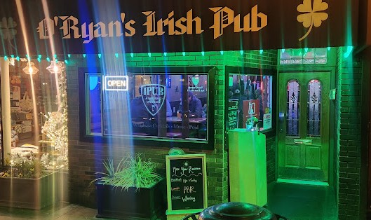 O'Ryans Irish Pub Front Entrance
