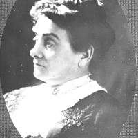 Old photo of Clara Rast from 1895