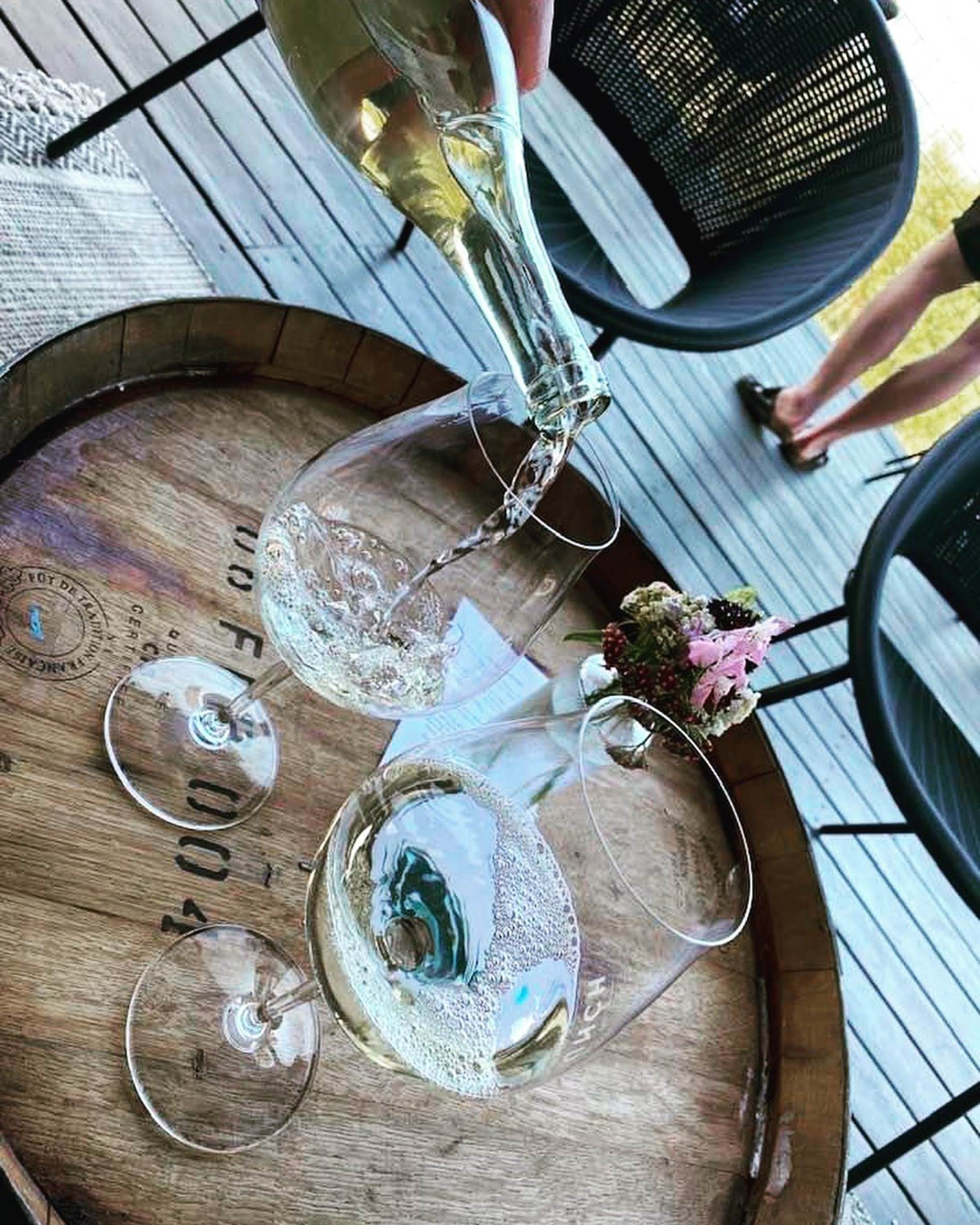 White Wine at the Punch House Winery