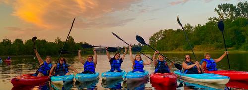 Sunset Tour with Oregon Kayak Tours LLC