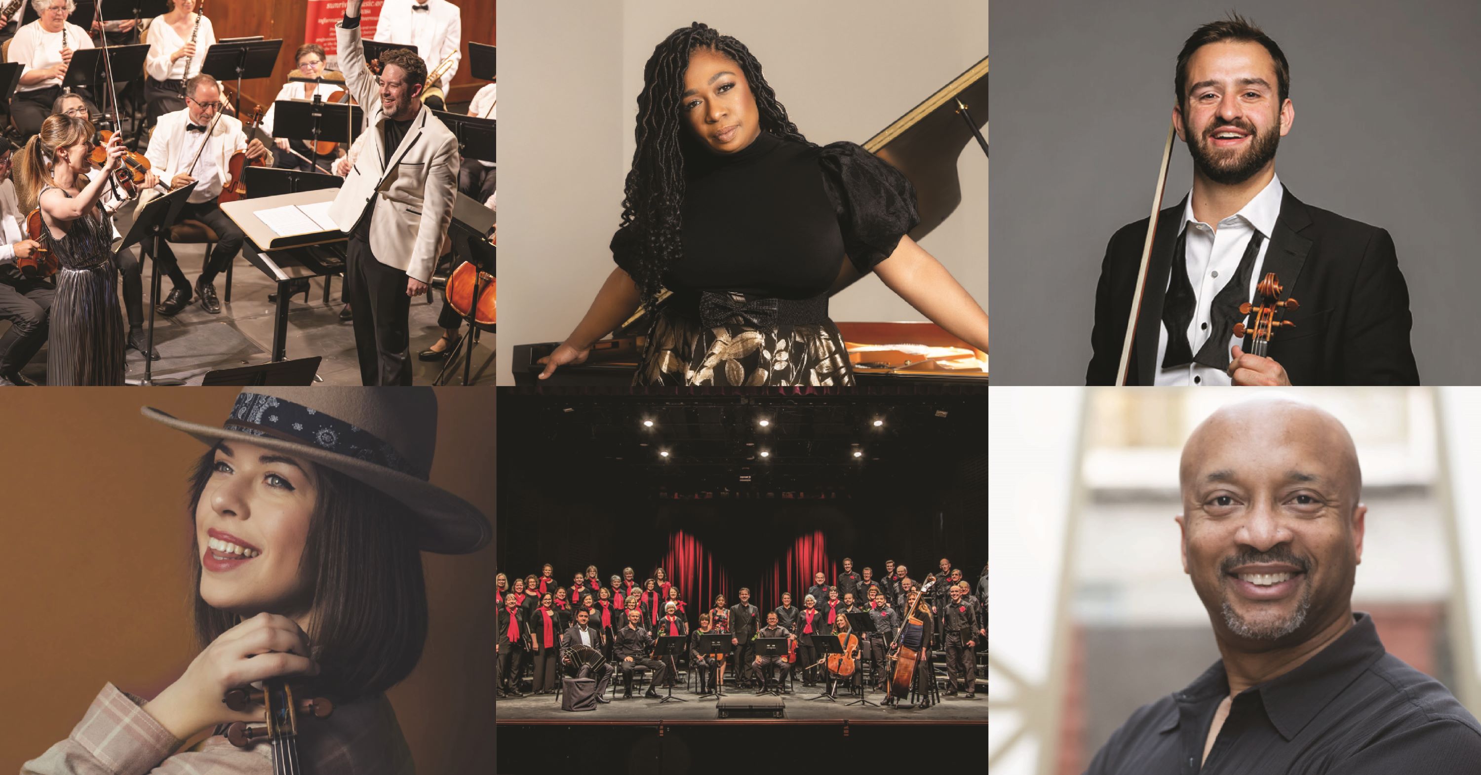 collage of images of various music artists