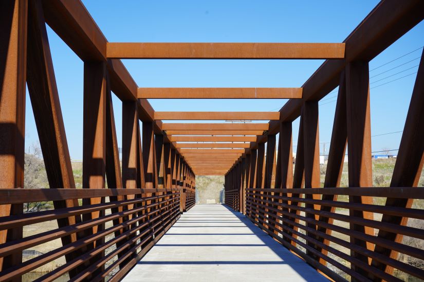 Nugent Park pedestrian bridge