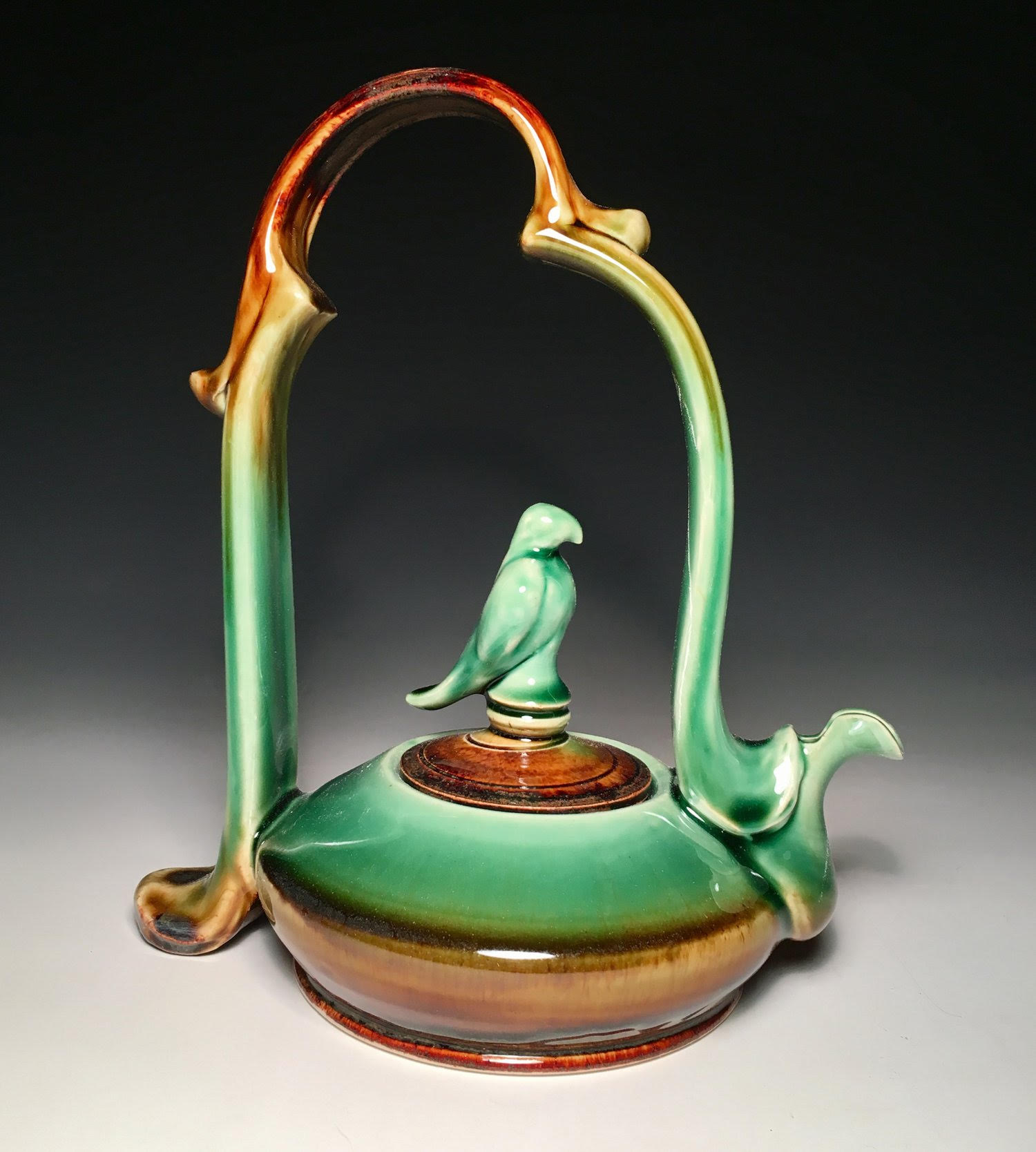 decorative ceramic teapot