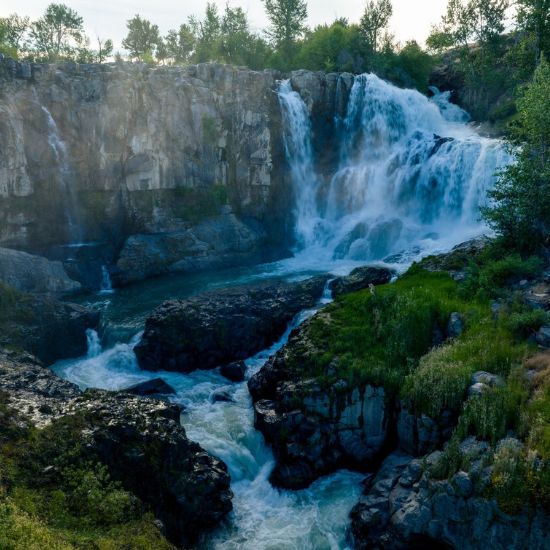 White River Falls in Maupin