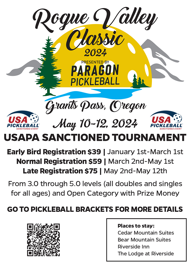 Rogue Valley Classic Pickleball 2024