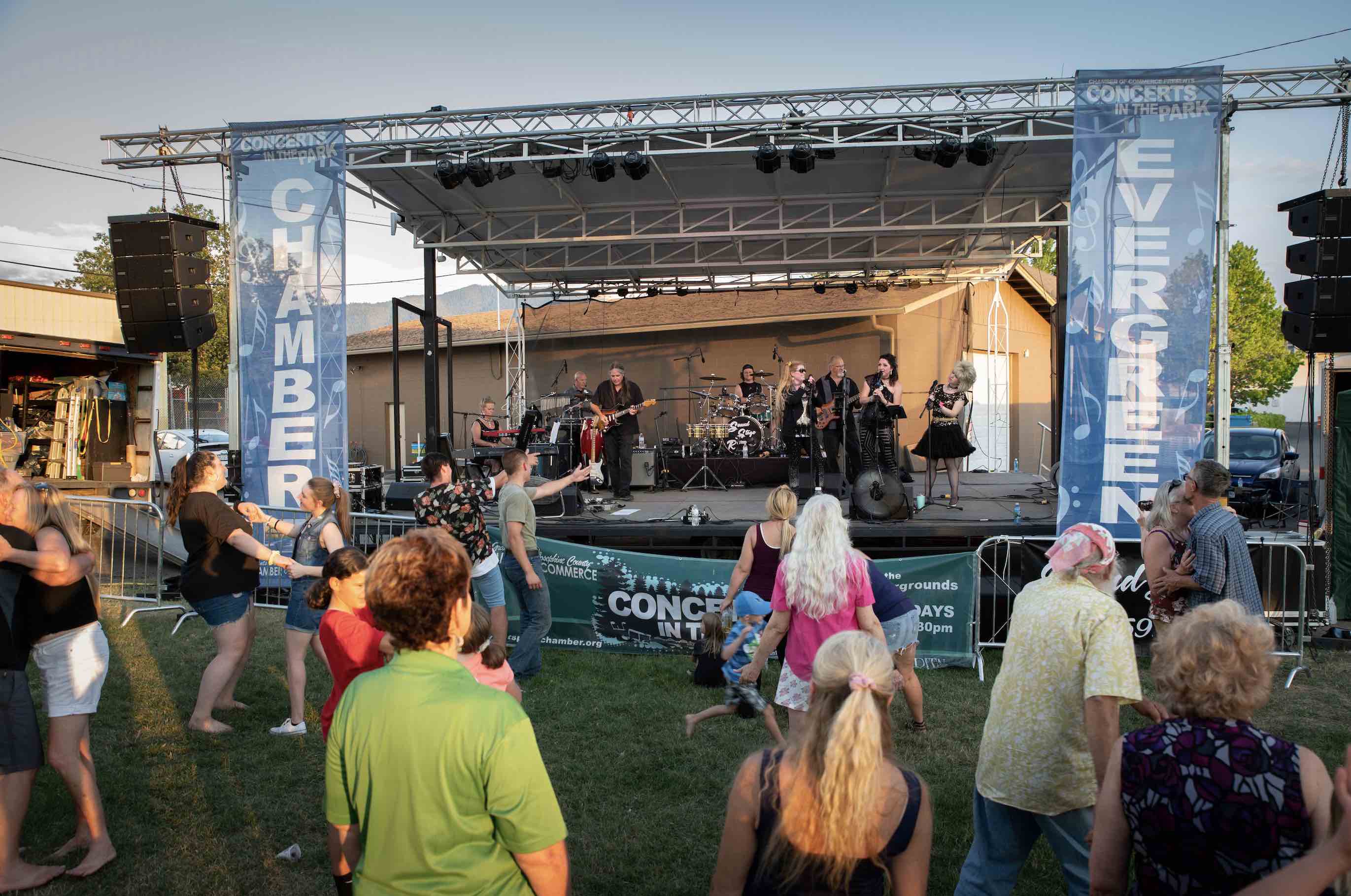 Concerts in the park Grants Pass