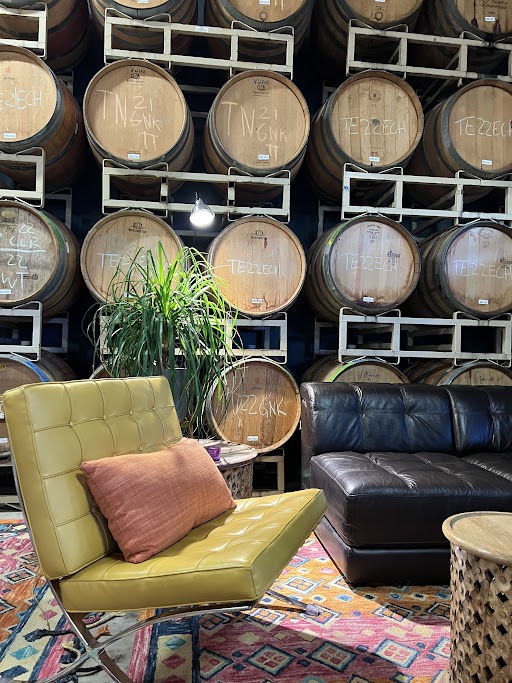 interior barrel room