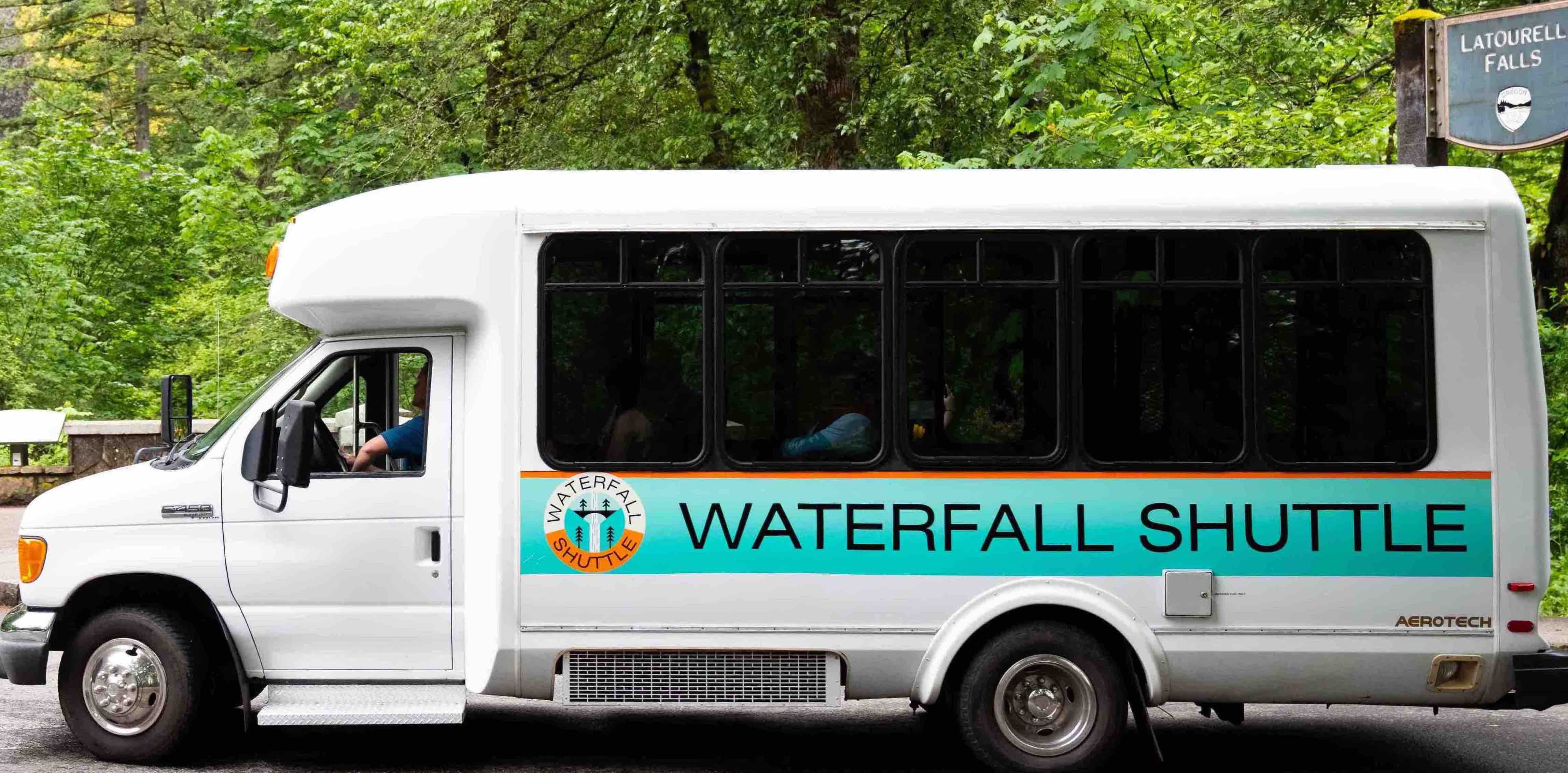 Waterfall Shuttle at Latourell Falls