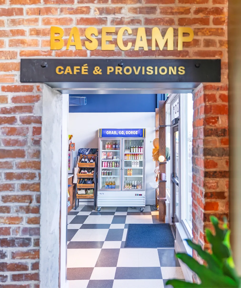 Inside view of cafe