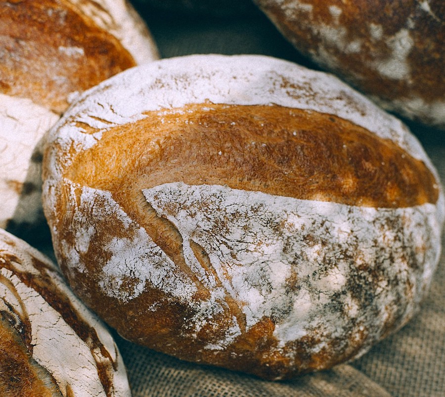 fresh baked bread