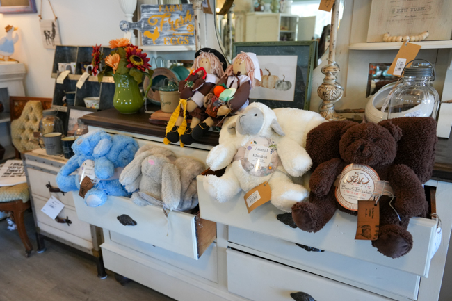 stuffed animals at MM Home Co.