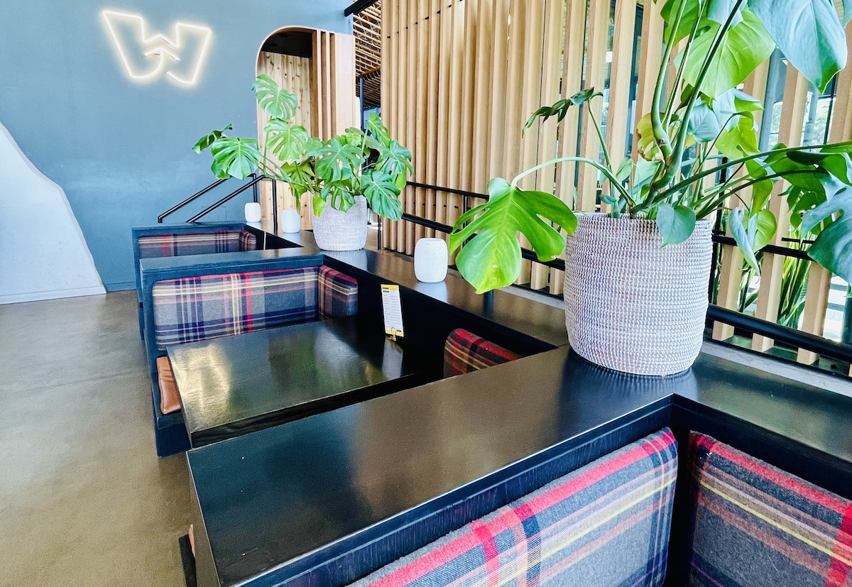 interior booths at waypoint