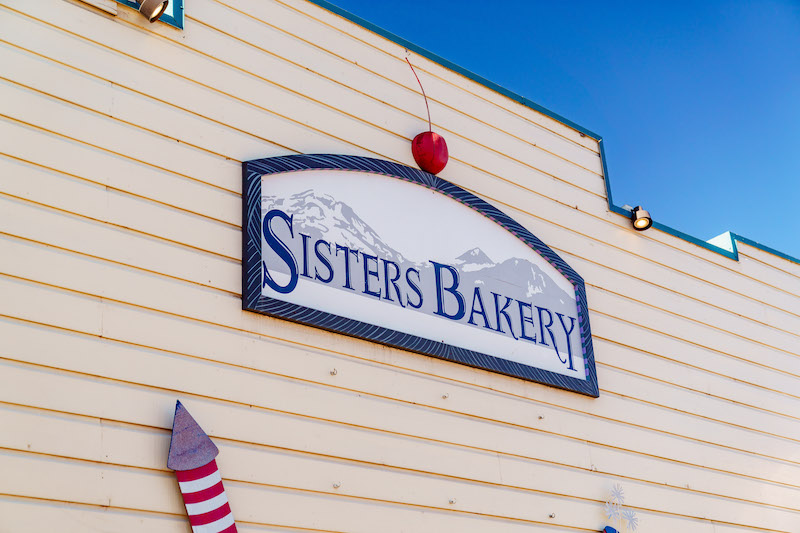 sign at Sisters Bakery