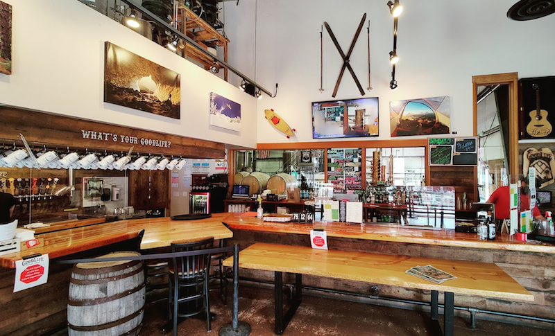 Goodlife Brewing counter
