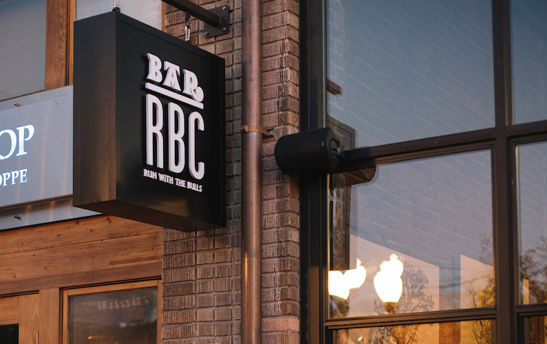 sign at Bar RBC