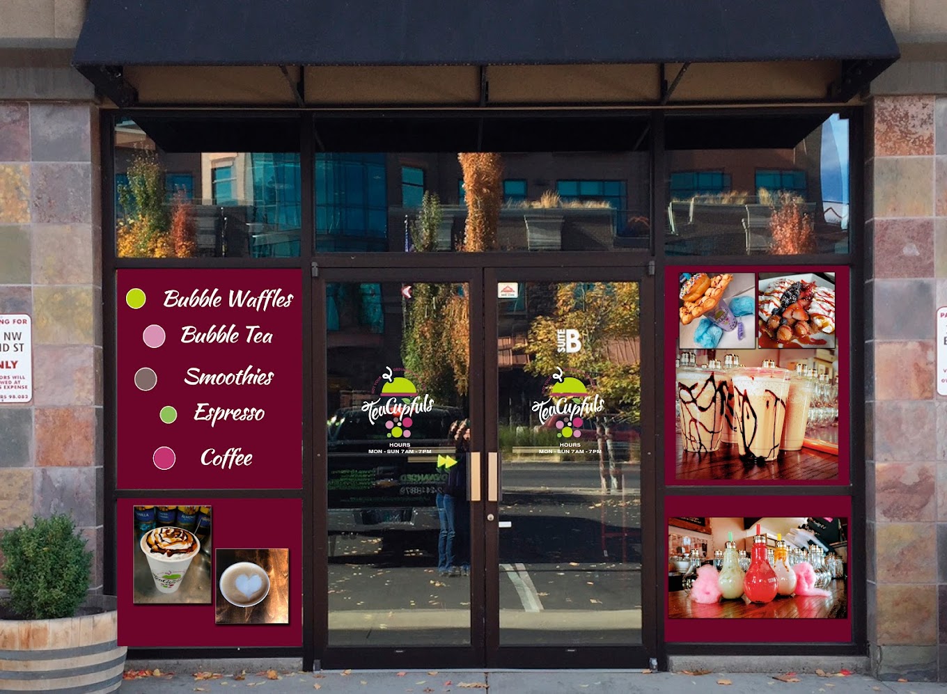 entrance of Teacupfuls