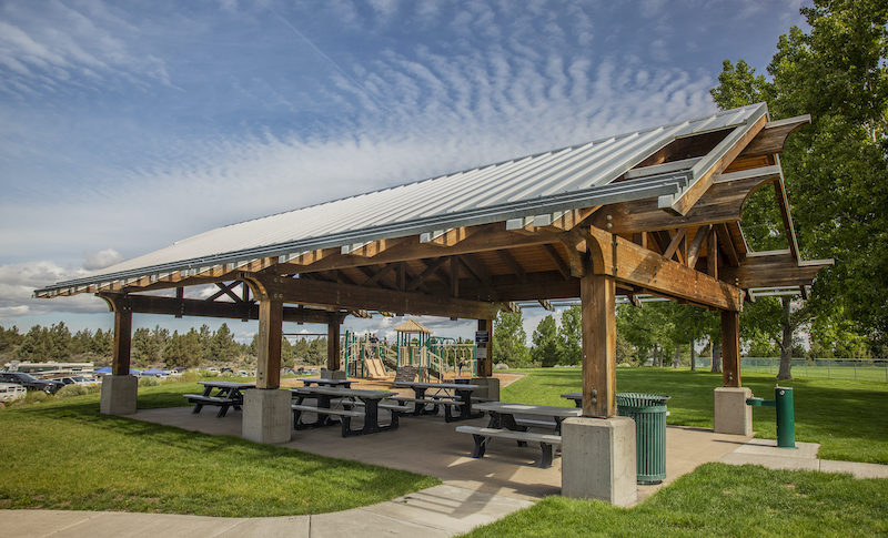 Big Sky Park pavilion