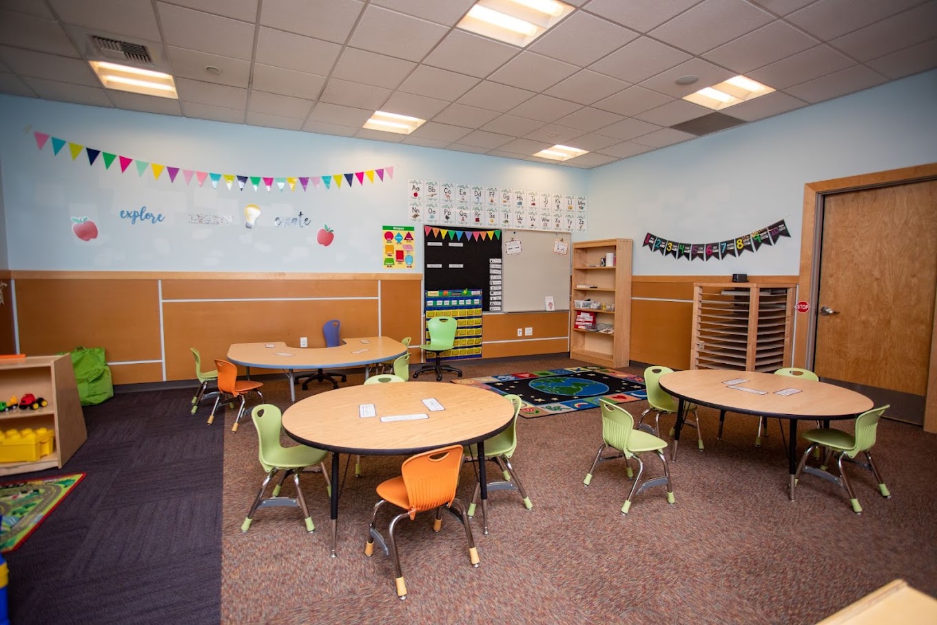 children's classroom area