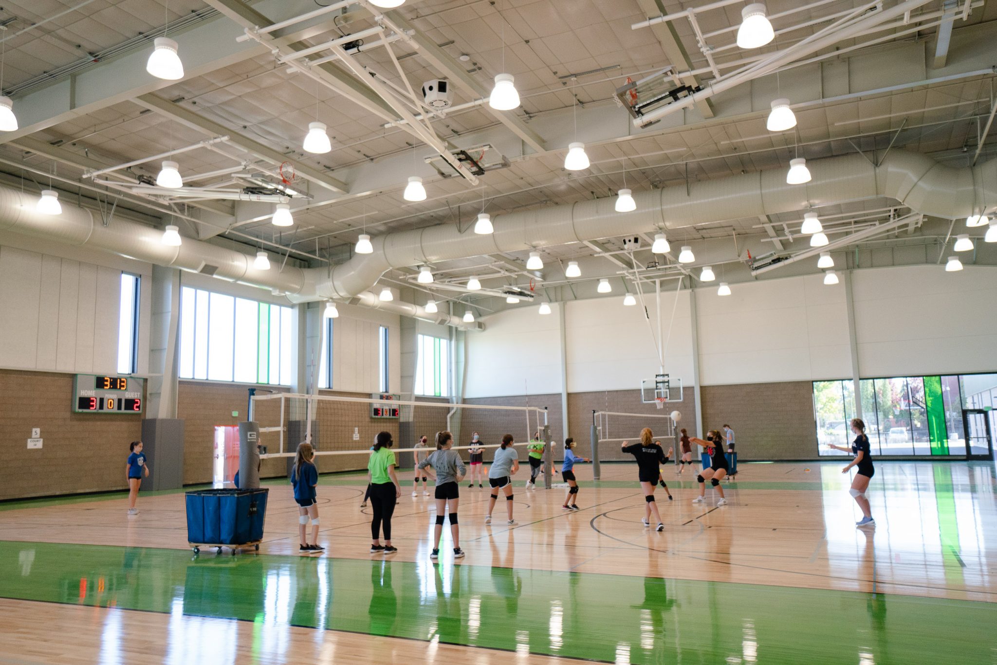 Indoor multi-use field house