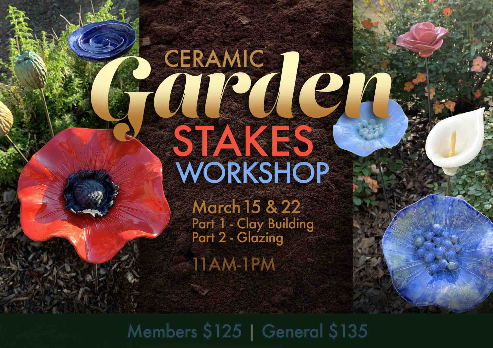 Ceramic Gardne Stakes Workshop