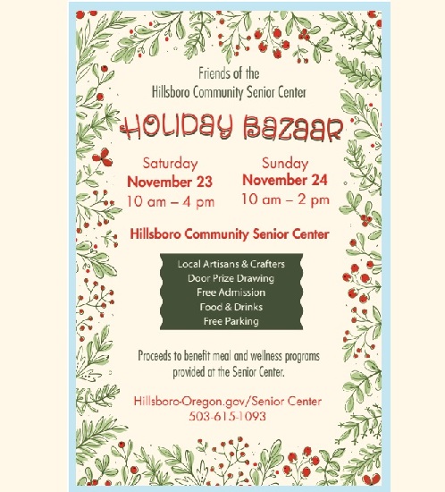 Hillsboro Crafts Fair and Holiday Bazaar