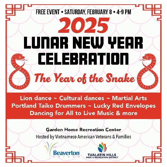 Lunar New Year Event at Garden Home Recreation Center