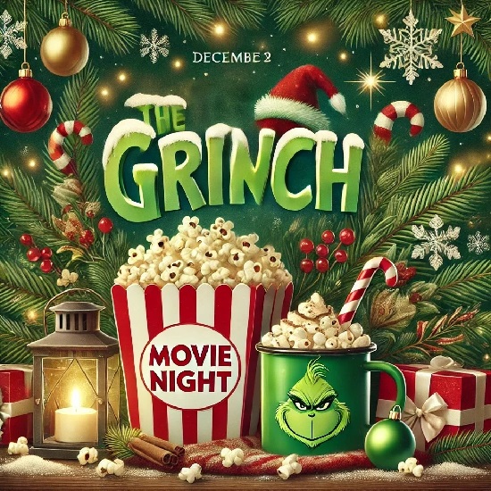 Movie Night: The Grinch at Harvest Moon Sangria Bar