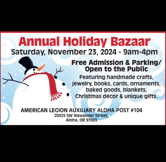 Annual Holiday Bazaar