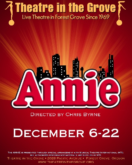 Theatre in the Grove Presents: Annie