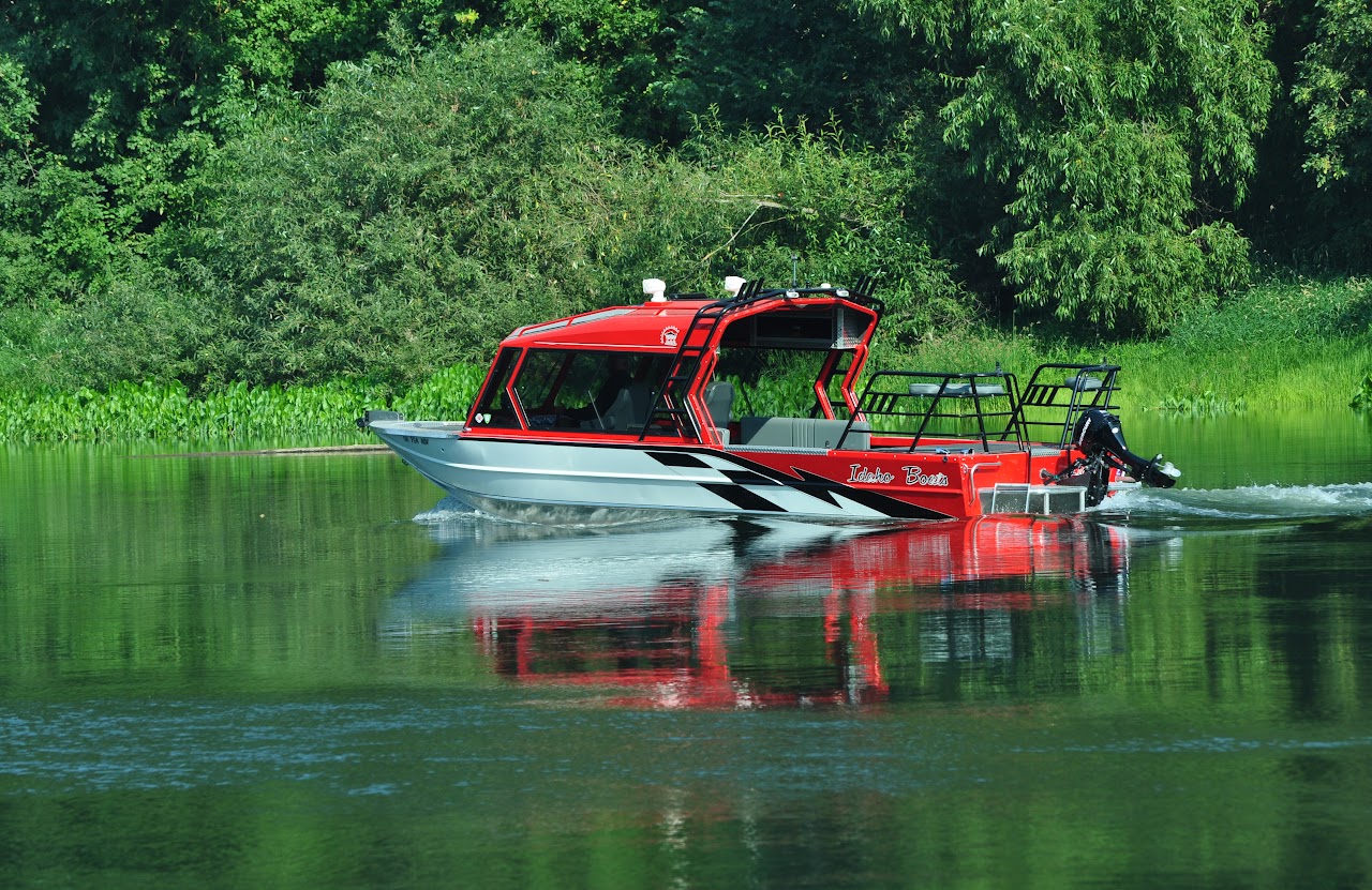 Boat in river