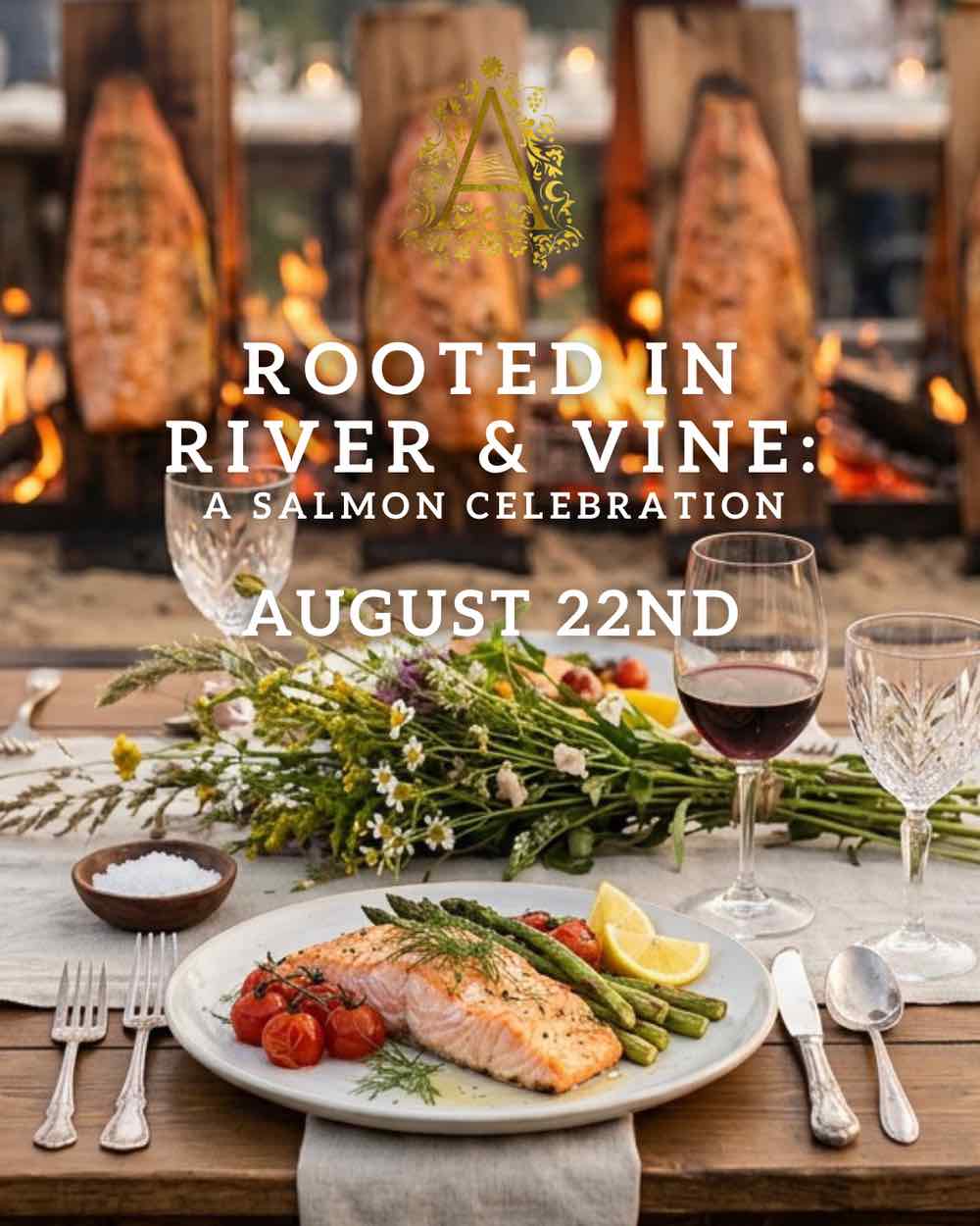Rooted in River & Vine: A Columbia River Celebration of Salmon, Wine & Community