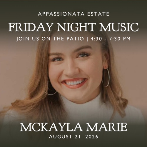 Friday Night Music on the Patio – McKayla Marie