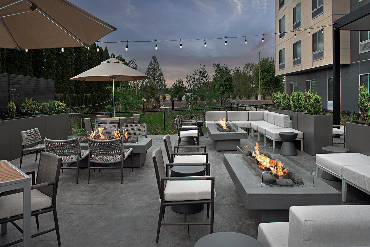 Fairfield outdoor patio