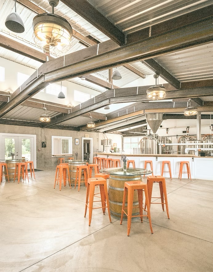 Crowing Hen indoor tasting room